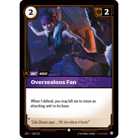 Overzealous Fan SFD-128 | Spiritforged | ProCards México