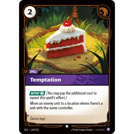 Temptation SFD-129 | Spiritforged | ProCards México
