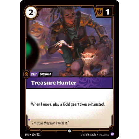 Treasure Hunter SFD-130 | Spiritforged | ProCards México