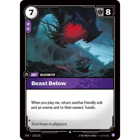 Beast Below SFD-132 | Spiritforged | ProCards México