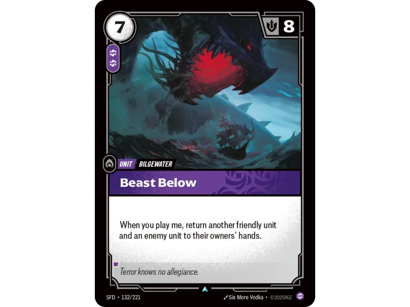 Beast Below SFD-132 | Spiritforged | ProCards México