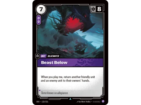 Beast Below SFD-132 | Spiritforged | ProCards México