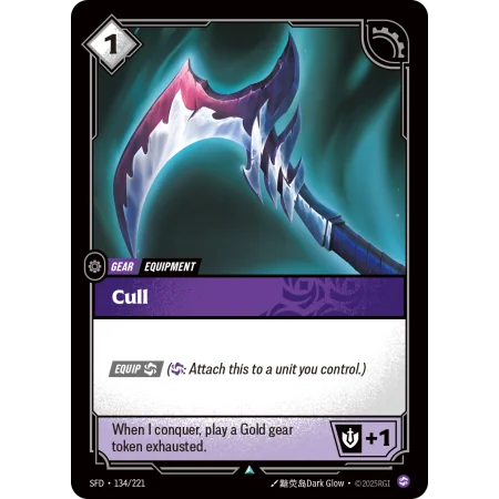 Cull SFD-134 | Spiritforged | ProCards México