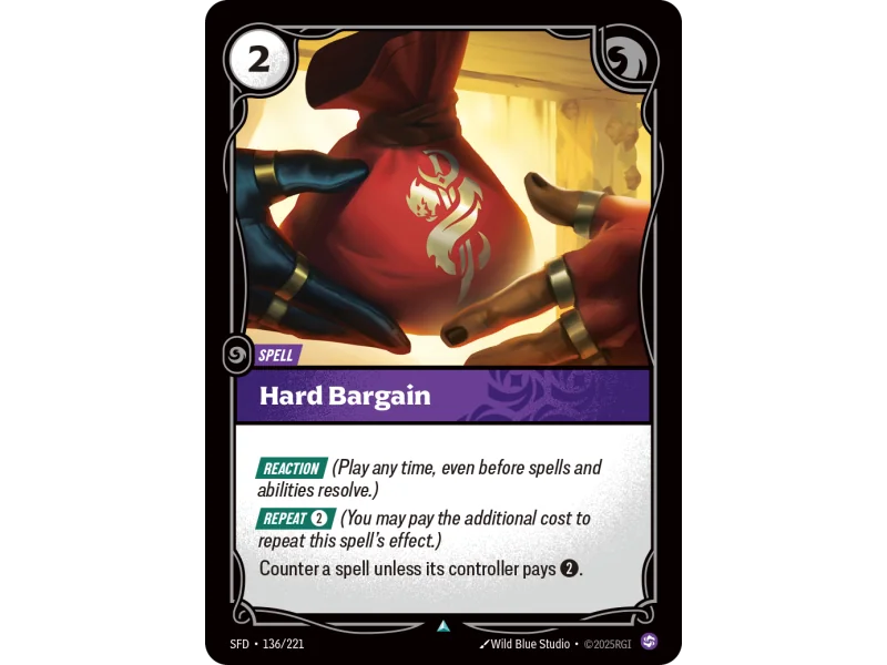 Hard Bargain SFD-136 | Spiritforged | ProCards México