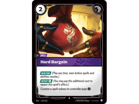 Hard Bargain SFD-136 | Spiritforged | ProCards México