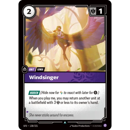 Windsinger SFD-138 | Spiritforged | ProCards México