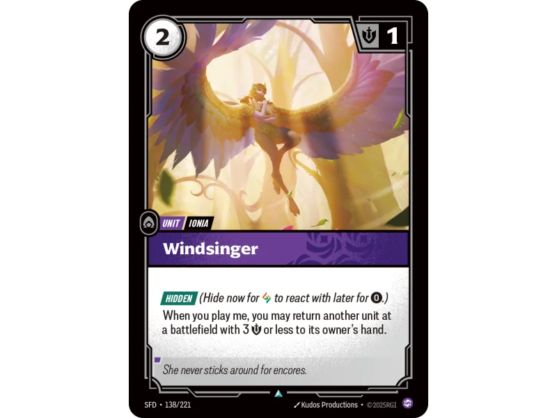 Windsinger SFD-138 | Spiritforged | ProCards México