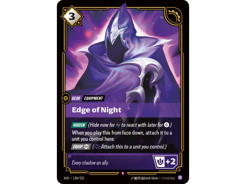 Edge of Night SFD-139 | Spiritforged | ProCards México