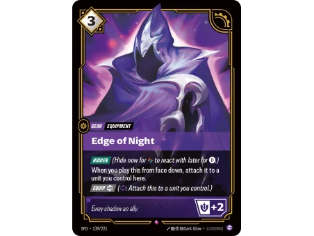 Edge of Night SFD-139 | Spiritforged | ProCards México