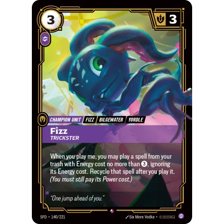 Fizz, Trickster SFD-140 | Spiritforged | ProCards México