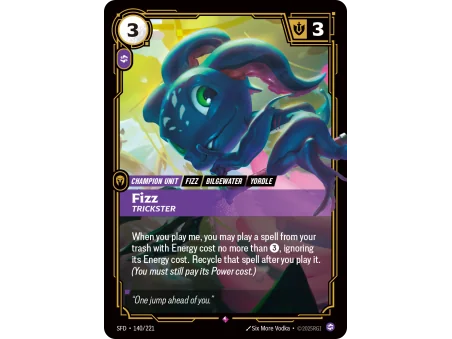 Fizz, Trickster SFD-140 | Spiritforged | ProCards México