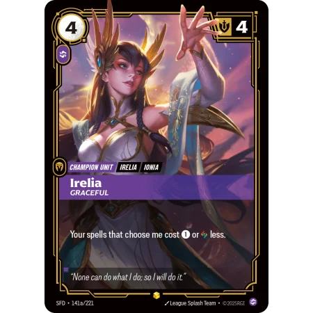 Irelia, Graceful SFD-141A | Spiritforged | ProCards México