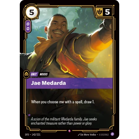 Jae Medarda SFD-142 | Spiritforged | ProCards México