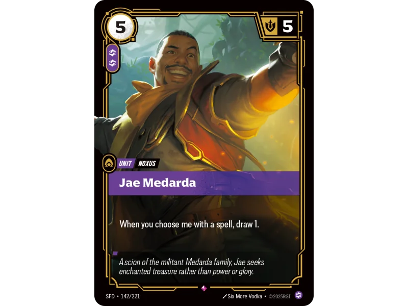 Jae Medarda SFD-142 | Spiritforged | ProCards México