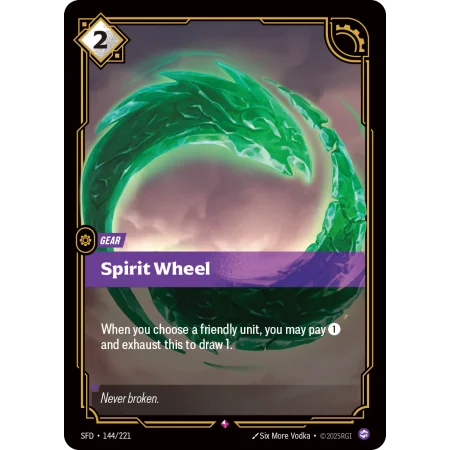Spirit Wheel SFD-144 | Spiritforged | ProCards México