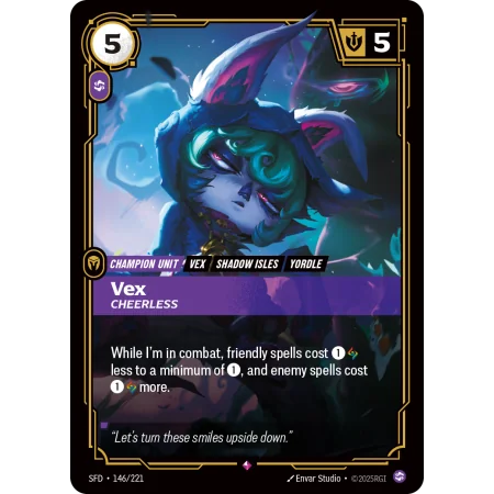Vex, Cheerless SFD-146 | Spiritforged | ProCards México