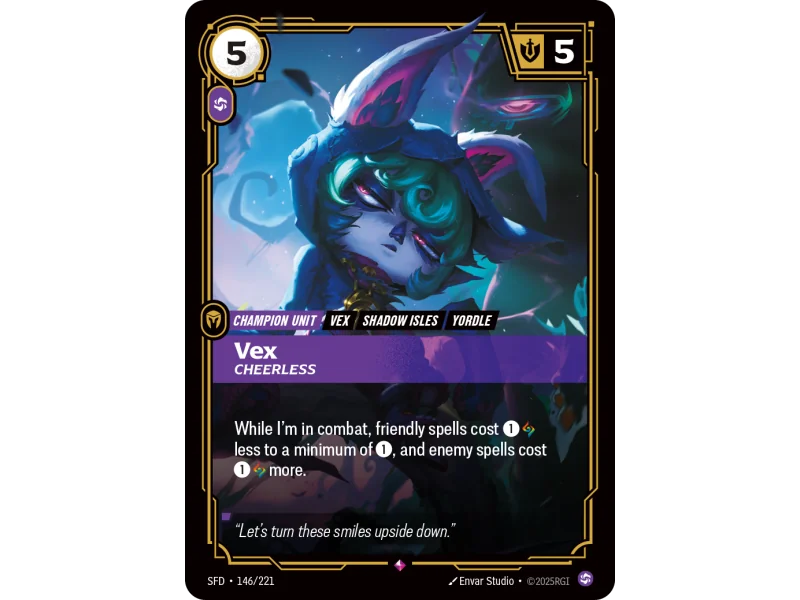 Vex, Cheerless SFD-146 | Spiritforged | ProCards México