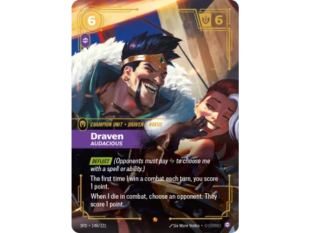 Draven, Audacious SFD-148 | Spiritforged | ProCards México