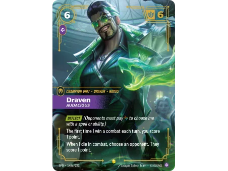 Draven, Audacious SFD-148A | Spiritforged | ProCards México