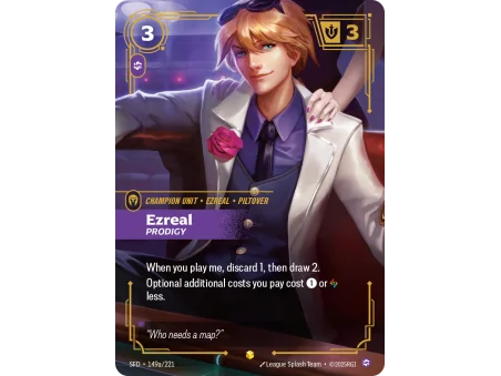 Ezreal, Prodigy SFD-149A | Spiritforged | ProCards México