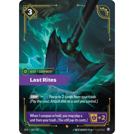Last Rites SFD-150 | Spiritforged | ProCards México
