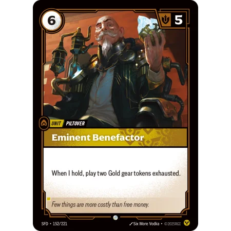 Eminent Benefactor SFD-152 | Spiritforged | ProCards México