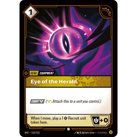 Eye of the Herald SFD-153 | Spiritforged | ProCards México