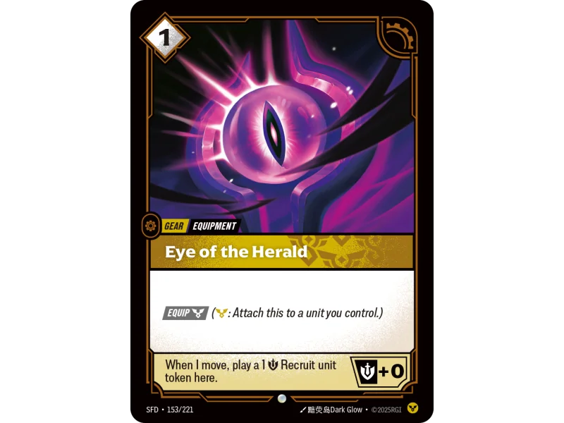 Eye of the Herald SFD-153 | Spiritforged | ProCards México