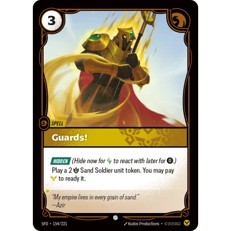 Guards! SFD-154 | Spiritforged | ProCards México