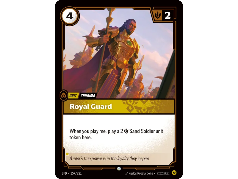 Royal Guard SFD-157 | Spiritforged | ProCards México