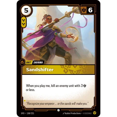 Sandshifter SFD-158 | Spiritforged | ProCards México