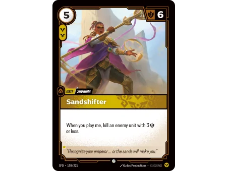 Sandshifter SFD-158 | Spiritforged | ProCards México