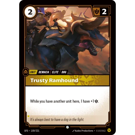 Trusty Ramhound SFD-159 | Spiritforged | ProCards México