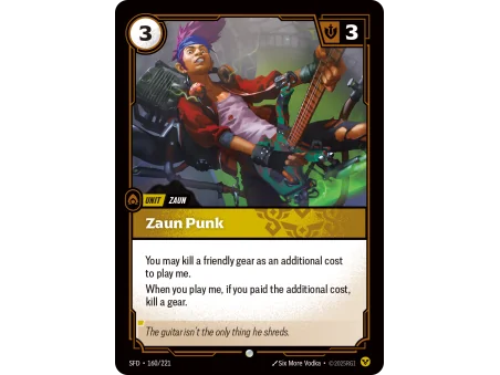 Zaun Punk SFD-160 | Spiritforged | ProCards México
