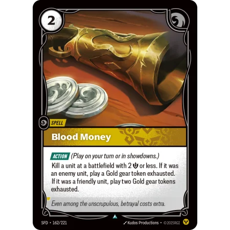 Blood Money SFD-162 | Spiritforged | ProCards México