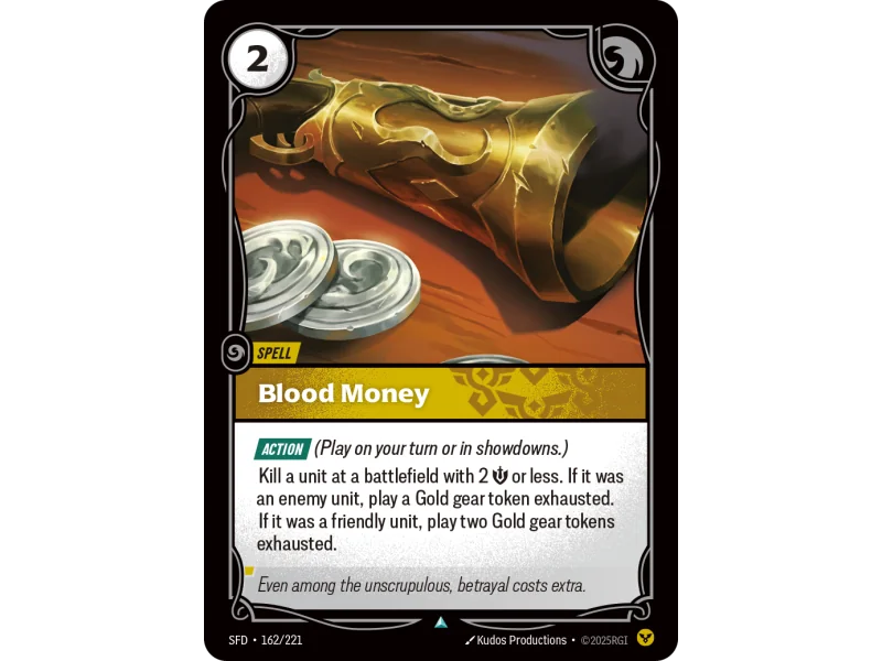Blood Money SFD-162 | Spiritforged | ProCards México