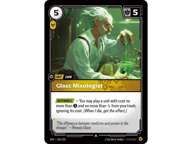 Glasc Mixologist SFD-165 | Spiritforged | ProCards México