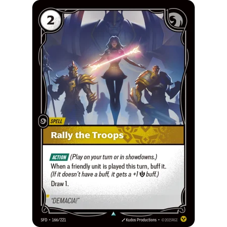 Rally the Troops SFD-166 | Spiritforged | ProCards México