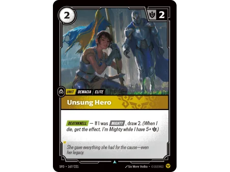 Unsung Hero SFD-167 | Spiritforged | ProCards México