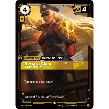 Renata Glasc, Industrialist SFD-171A | Spiritforged | ProCards México
