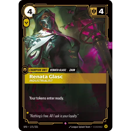 Renata Glasc, Industrialist SFD-171 | Spiritforged | ProCards México