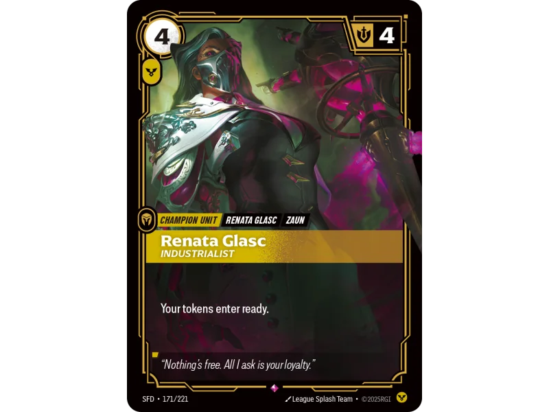 Renata Glasc, Industrialist SFD-171 | Spiritforged | ProCards México