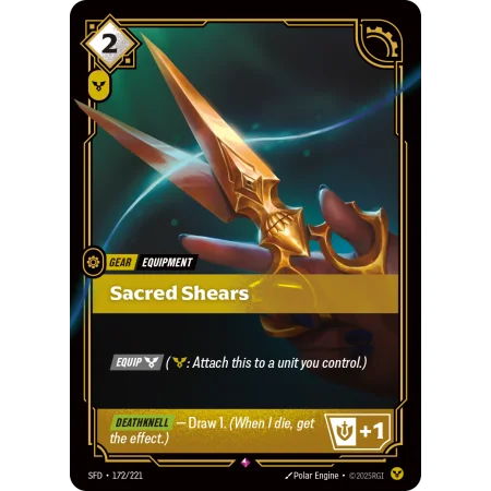Sacred Shears SFD-172 | Spiritforged | ProCards México