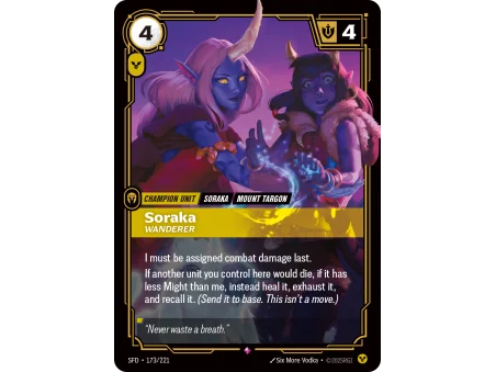 Soraka, Wanderer SFD-173 | Spiritforged | ProCards México