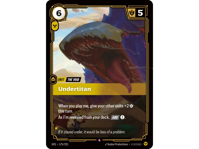 Undertitan SFD-175 | Spiritforged | ProCards México