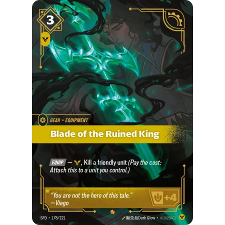 Blade of the Ruined King SFD-178 | Spiritforged | ProCards México
