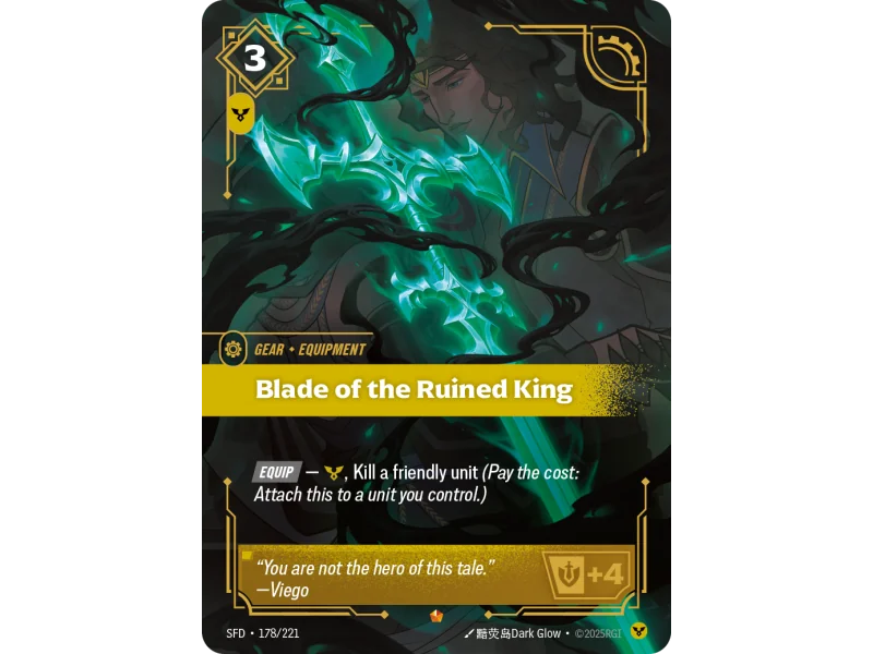 Blade of the Ruined King SFD-178 | Spiritforged | ProCards México