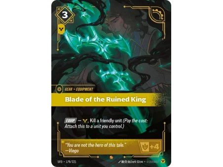 Blade of the Ruined King SFD-178 | Spiritforged | ProCards México
