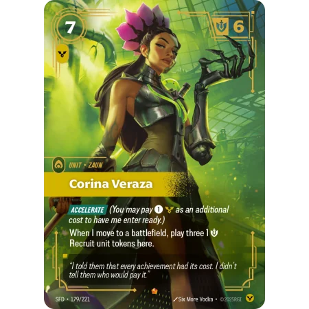 Corina Veraza SFD-179 | Spiritforged | ProCards México