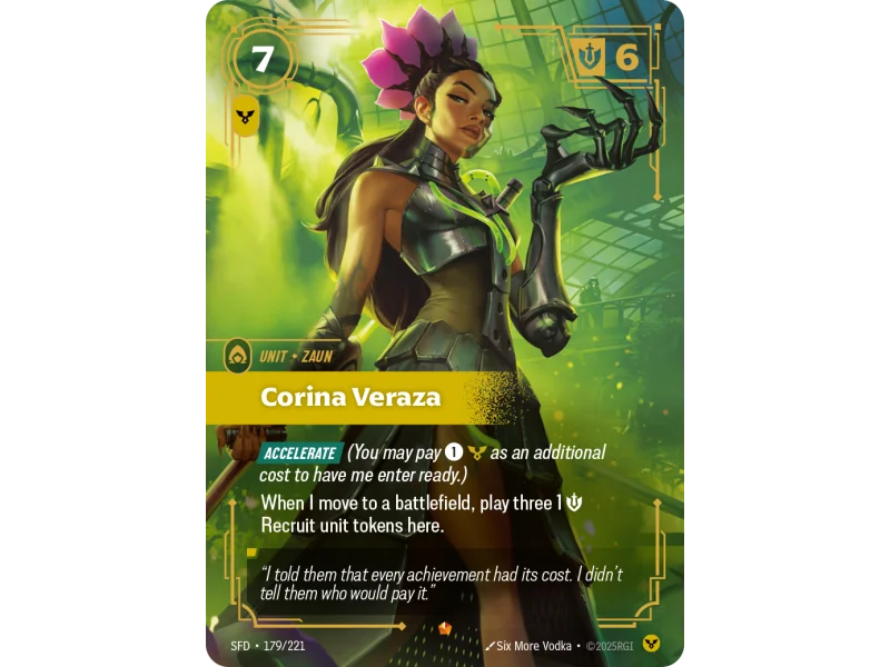 Corina Veraza SFD-179 | Spiritforged | ProCards México